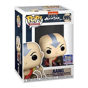 Pop Avatar the Last Airbender Aang Crouching Metallic Vinyl Figure Funko Exclusive