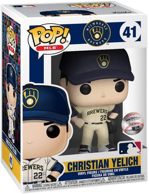 Pop MLB Milwaukee Brewers Christian Yelich Vinyl Figure
