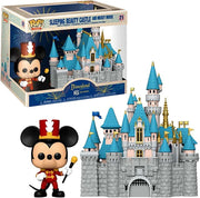 Pop Town Disney 65th Mickey with Sleeping Beauty Castle Vinyl Figure