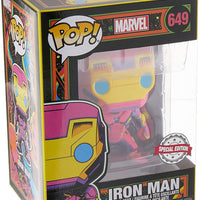 Pop Black Light Marvel Iron Man Vinyl Figure Target Exclusive