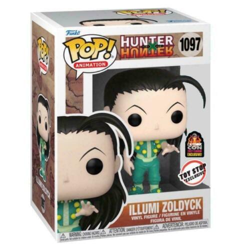 Pop Hunter X Hunter Illumi Zoldyck Vinyl Figure #1097 Toy Stop Exclusive #1097