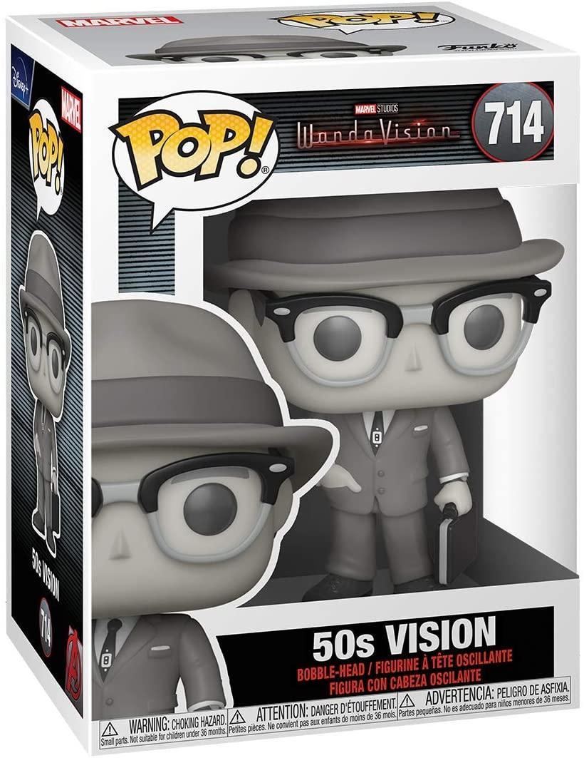 Pop Marvel WandaVision 50s Vision Vinyl Figure #714