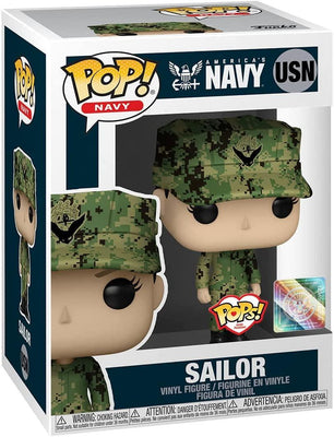 Pop America's Navy Sailor Military Navy Female Vinyl Figure