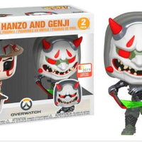 Pop Overwatch Hanzo and Genji 2-Pack Vinyl Figure E3 2019 Limited Edition