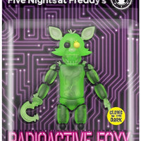 Five Nights at Freddy's Radioactive Foxy Glow in the Dark Action Figure