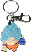 Dragon Ball Super SD Super Saiyan Goku Dash Blue Key Chain