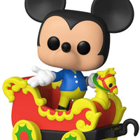 Pop Disney 65th Mickey Mouse on the Casey Jr. Circus Train Attraction Vinyl Figure