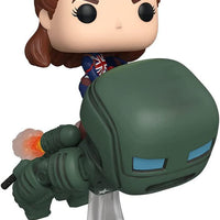 Pop Deluxe Marvel What If...? Captain Carter Riding Hydrostomper Year of the Shield Vinyl Figure Amazon Exclusive