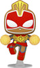 Pop Marvel Holiday Gingerbread Captain Marvel Vinyl Figure