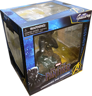 Gallery Marvel Black Panther Unmasked PVC Figure