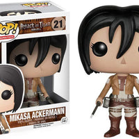 Pop Attack on Titan Mikasa Ackerman Vinyl Figure