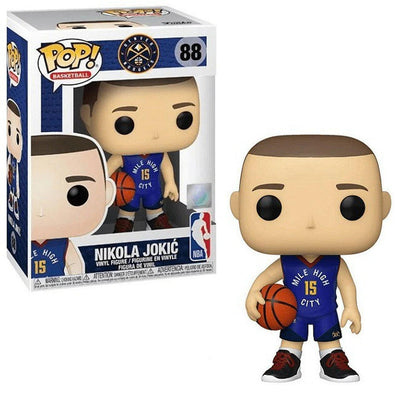 Pop NBA Denver Nuggets Nikola Jokic Alternate Uniform Vinyl Figure