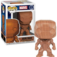 Pop Marvel Iron Man Wood Vinyl Figure Special Edition