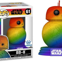 Pop Rainbow Star Wars BB-8 Vinyl Figure Funko Shop Exclusive