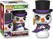 Pop DC Super Heroes Holiday Penguin as Snowman Vinyl Figure Hot Topic Exclusive