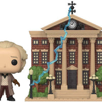 Pop Town Back to the Future Doc with Clock Tower Vinyl Figure #15