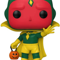 Pop Marvel WandaVision Halloween Vision Vinyl Figure #716