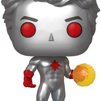 Pop DC Super Heroes Captain Atom Vinyl Figure 2020 WonderCon Exclusive