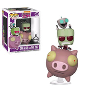 Pop Rides Invader Zim Zim & Gir on the Pig Vinyl Figure Hot Topic Exclusive #41