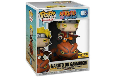 Pop Naruto Shippuden Naruto on Gamakichi Vinyl Figure Special Edition #106