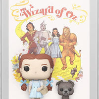 Pop Movie Poster WB 100 Wizard of Oz Dorothy & Toto Diamond Edition Vinyl Figure