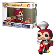 Pop Rides Jollibee Jollibee on Delivery Bike Vinyl Figure Jollibee Store Exclusive #90