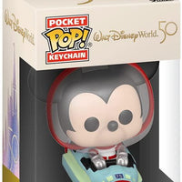 Pocket Pop Walt Disney World 50th Mickey at the Space Mountain Attraction Vinyl Keychain