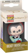 Pocket Pop Walt Disney World 50th Mickey at the Space Mountain Attraction Vinyl Keychain