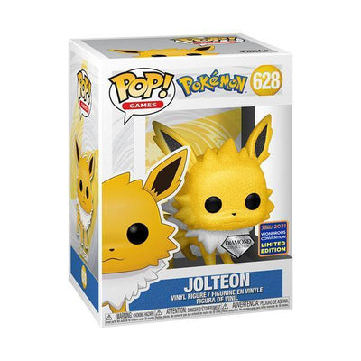 Pop Pokemon Jolteon Diamond Version Vinyl Figure 2021 Wonder Con Excclusive