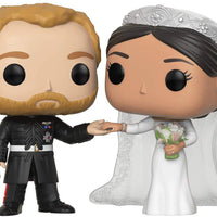 Pop Royal Duke & Duchess of Sussex Wedding Vinyl Figure 2-Pack