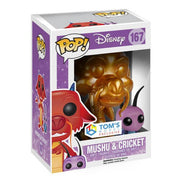 Pop Mulan Mushu & Cricket Metallic Vinyl Figure Exclusive