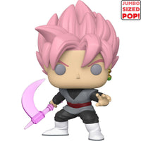 Pop Jumbo Dragon Ball Super Super Saiyan Rose Goku Black with Translucent Scythe Vinyl Figure #1284