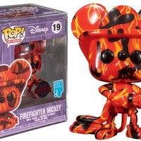 Pop Art Series Disney Firefighter Mickey Vinyl Figure Special Edition