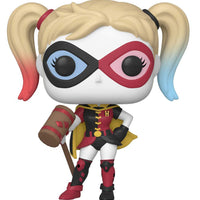 Pop DC Super Heroes Harley Quinn as Robin Vinyl Figure LA Comic Con Exclusive