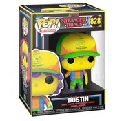 Pop Black Light Stranger Things Dustin Vinyl Figure Special Edition #828