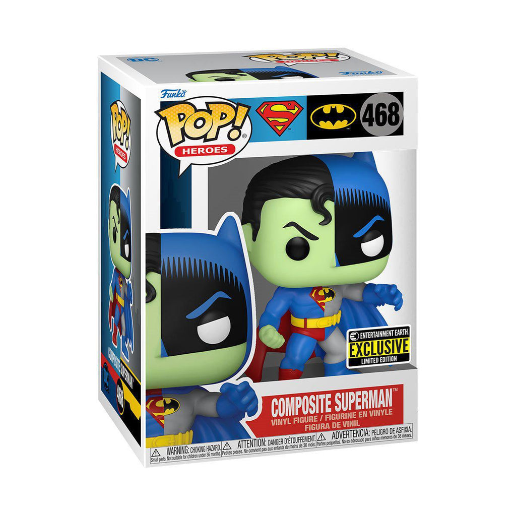 Pop DC Comics Composite Superman Vinyl Figure EE Exclusive #468