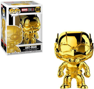 Pop Marvel Studios 10th Ant-Man Gold Chrome Vinyl Figure