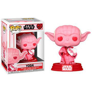 Pop Star Wars Valentines Yoda with Heart Vinyl Figure