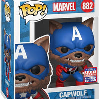 Pop Marvel Capwolf Vinyl Figure 2021 Summer Convention Exclusive