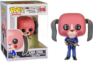 Pop Umbrella Academy Cha Cha w/ Mask Vinyl Figure