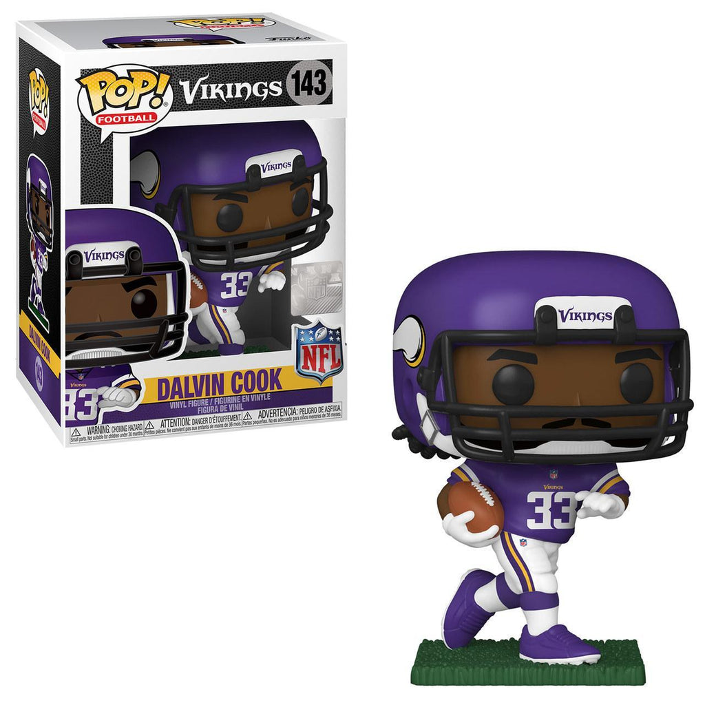 Pop NFL Minnesota Vikings Dalvin Cook Vinyl Figure #143