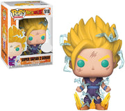 Pop Dragon Ball Z Super Saiyan 2 Gohan Vinyl Figure Game Stop Exclusive