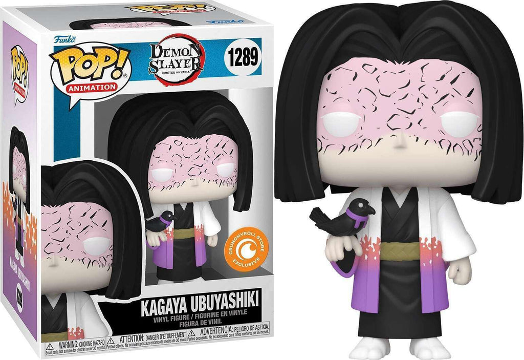 Pop Demon Slayer Kagaya Ubuuyashiki Vinyl Figuer #1289 Crunchyroll Exclusive