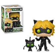 Pop Miraculous Cat Noir with Plagg Vinyl Figure