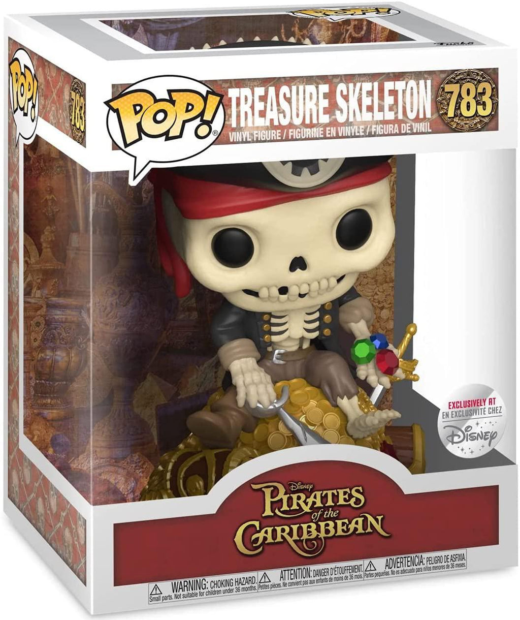 Pop Pirates of the Caribbean Treasure Skeleton Viny Figure Special Edition #783