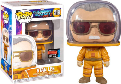 Pop Marvel Guardians of the Galaxy Stan Lee Cosmonaut Vinyl Figure 2019 Convention Exclusive