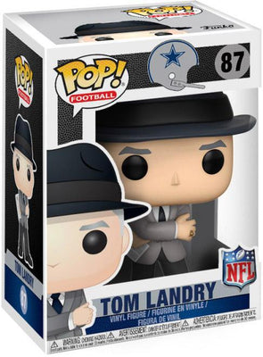 Pop NFL Dallas Cowboys Tom Landry Cowboys Coach Vinyl Figure #87