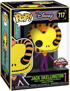 Pop Black Light NBC Jack Skellington Vinyl Figure Hot Topic Exclusive #717
