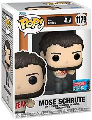 Pop Office Mose Schrute Vinyl Figure 2021 NYCC Fall Covention Exclusive