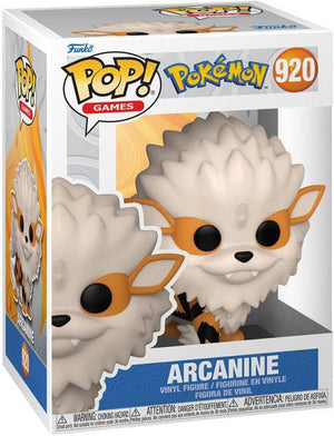 Pop Pokemon Arcanine Vinyl Figure #920